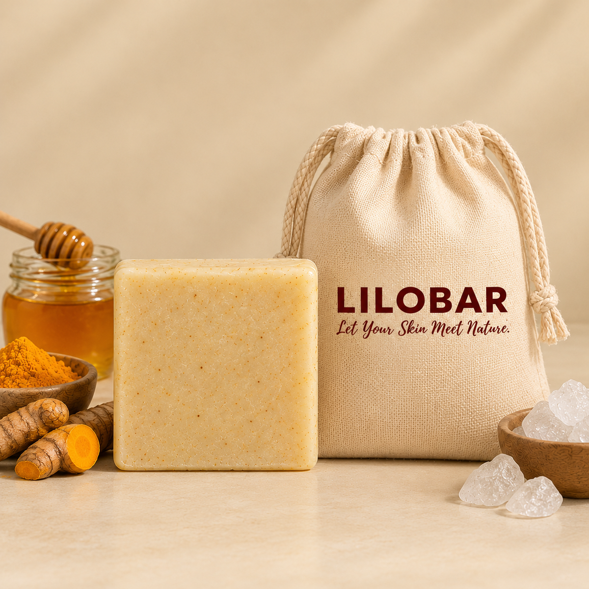 Alum & Turmeric Soap Bar