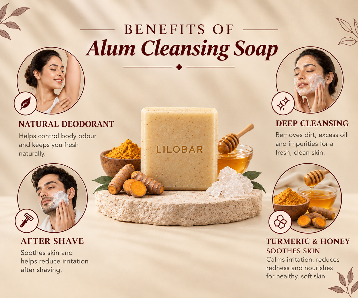 Alum & Turmeric Soap Bar